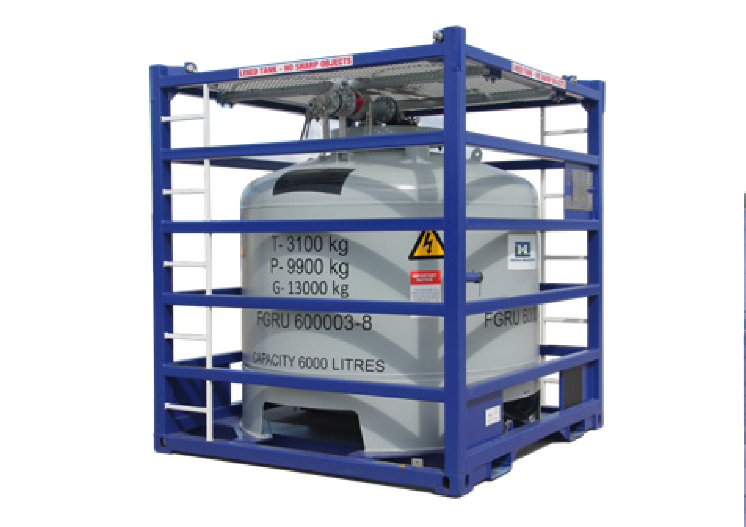 6000, 8200 Litre Acid Tank (T14)